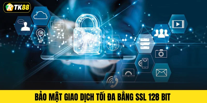Bảo mật giao dịch tối đa bằng SSL 128 bit